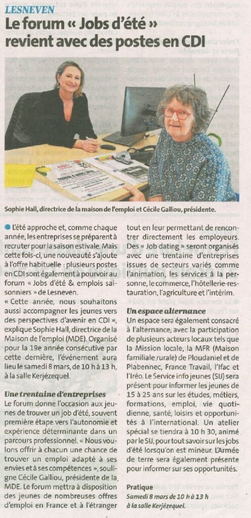 JOBS ETE LT